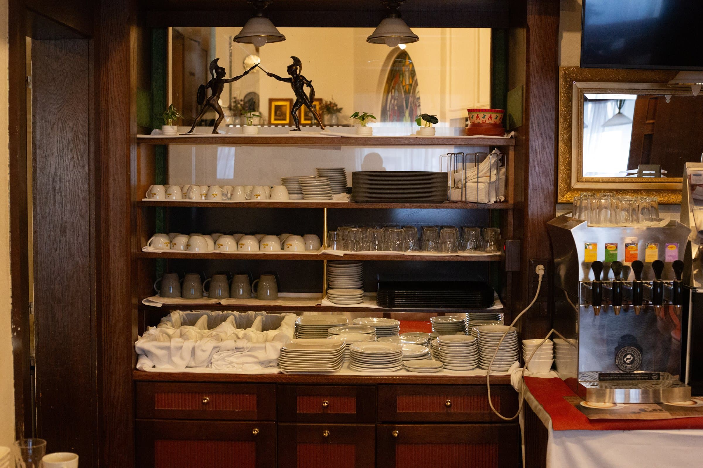 Frühstücksbuffet im Hotel Hadrigan