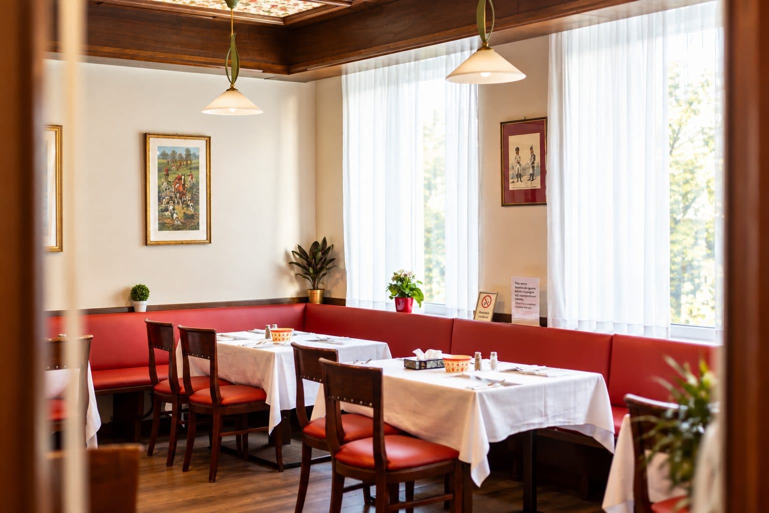 Frühstückssaal im Hotel Hadrigan